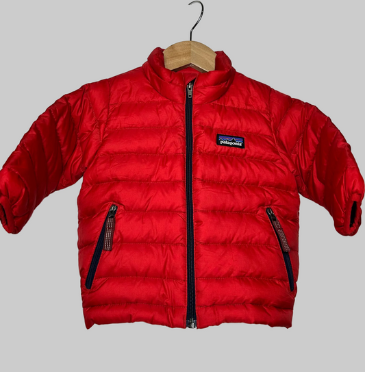 Patagonia Red Puffer Jacket 6M