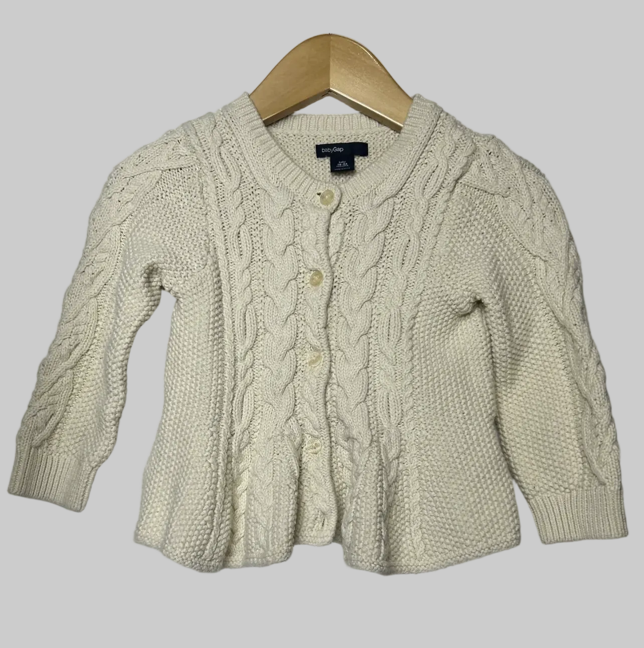 Baby Gap Cable Knit Sweater 18-24M