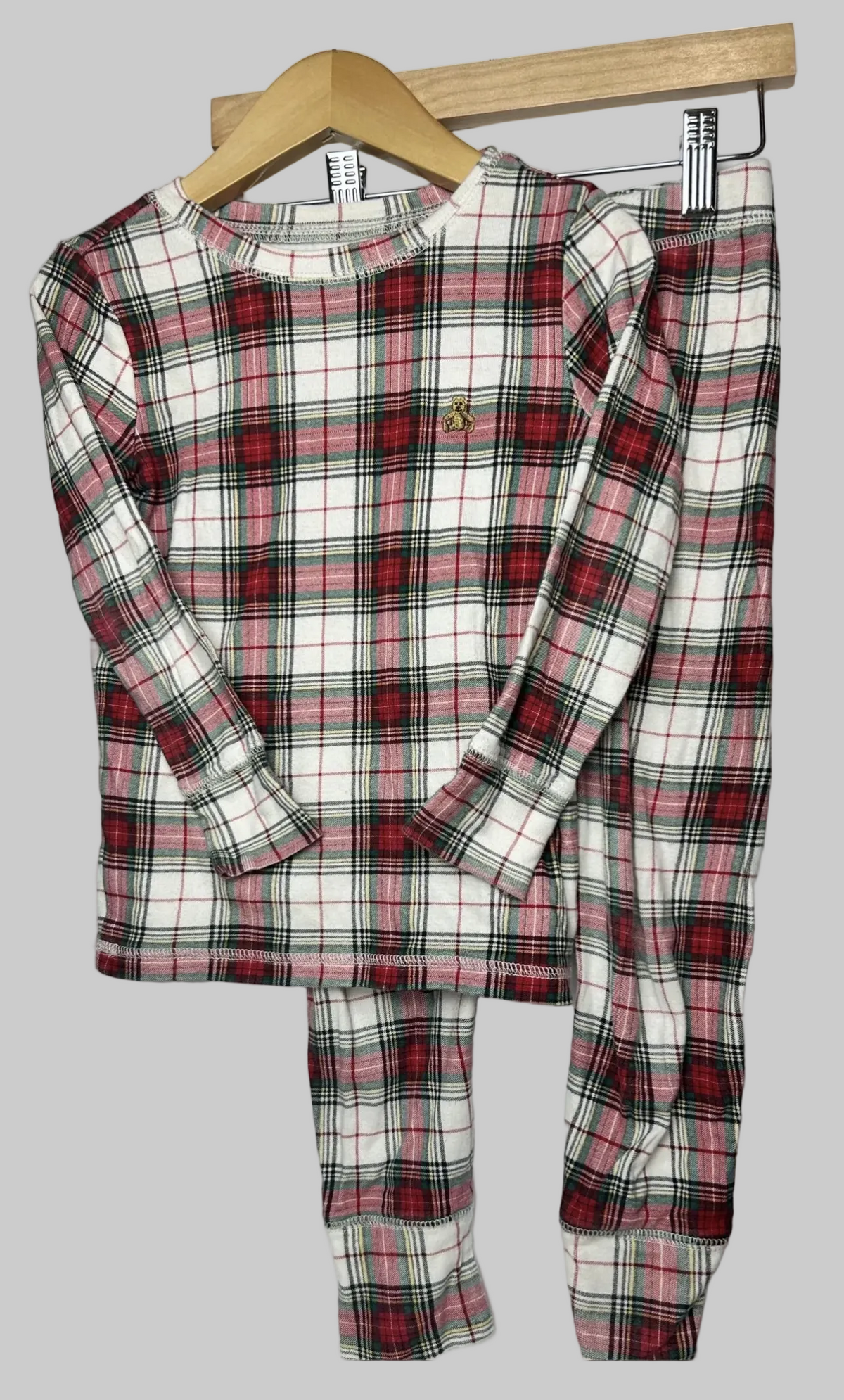 Baby Gap Plaid Pajamas 6