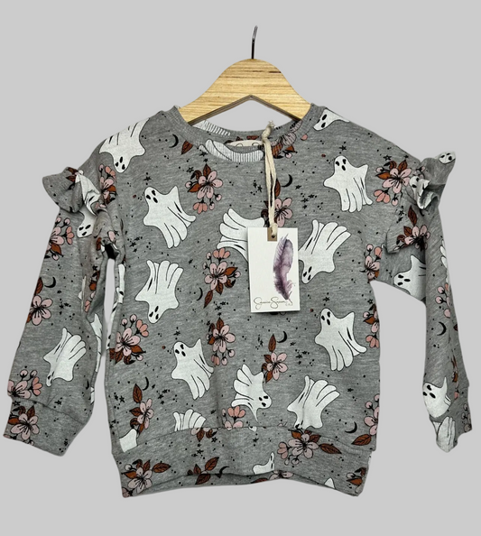 Jessica Simpson Gray Ghost Sweater NWT 2T