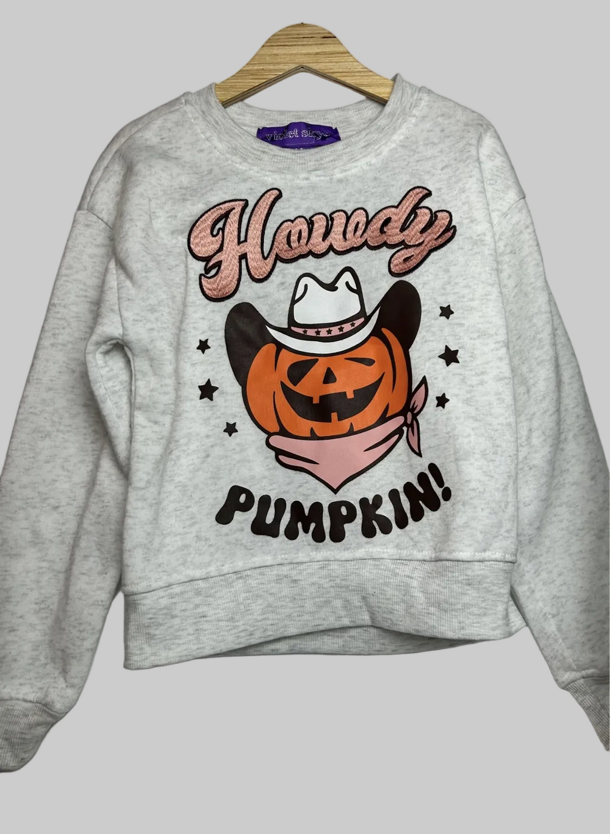 Violet Skye Howdy Pumpkin Sweatshirt 7