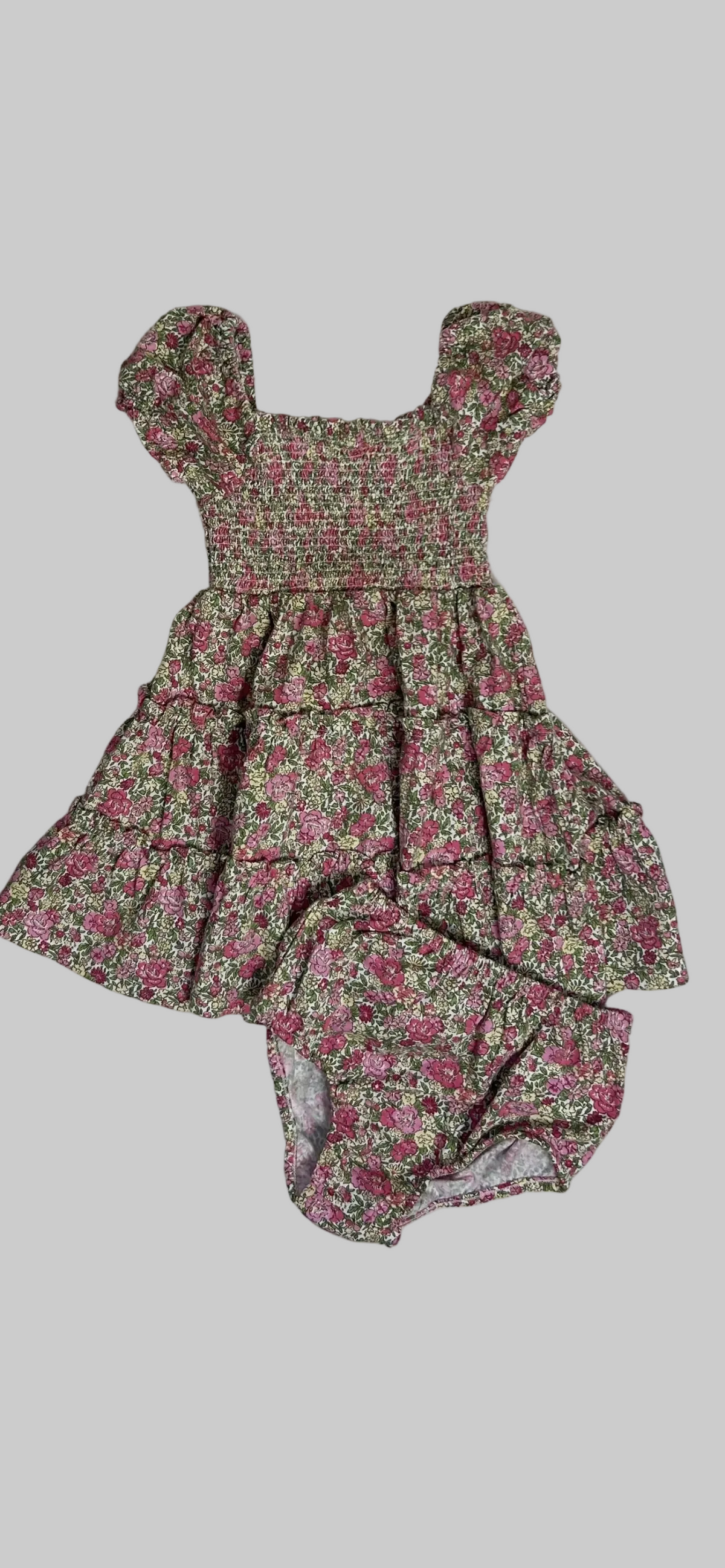 Ralph Lauren Floral Smocked Dress with Bloomers 24M