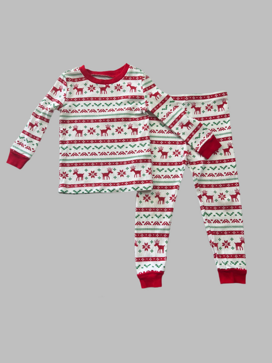 Little Me Holiday Pajama Set 2T