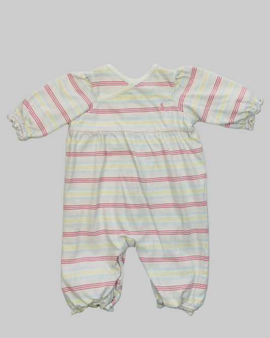 Ralph Lauren LS Pastel Jumper 3M