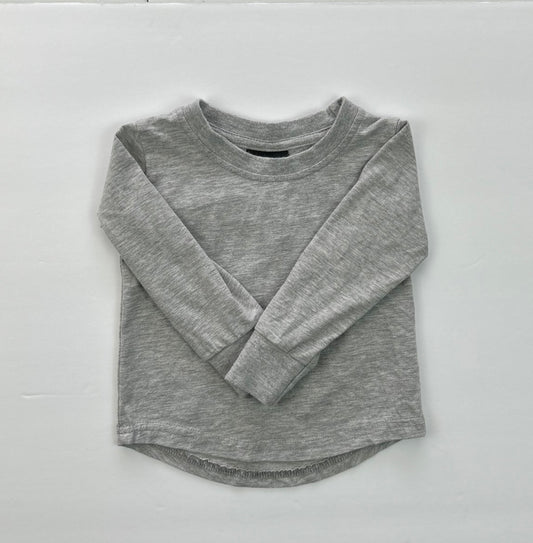 Little Bipsy LS Gray Shirt 3-6M