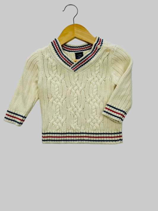 Baby Gap Cableknit Sweater 6-12M