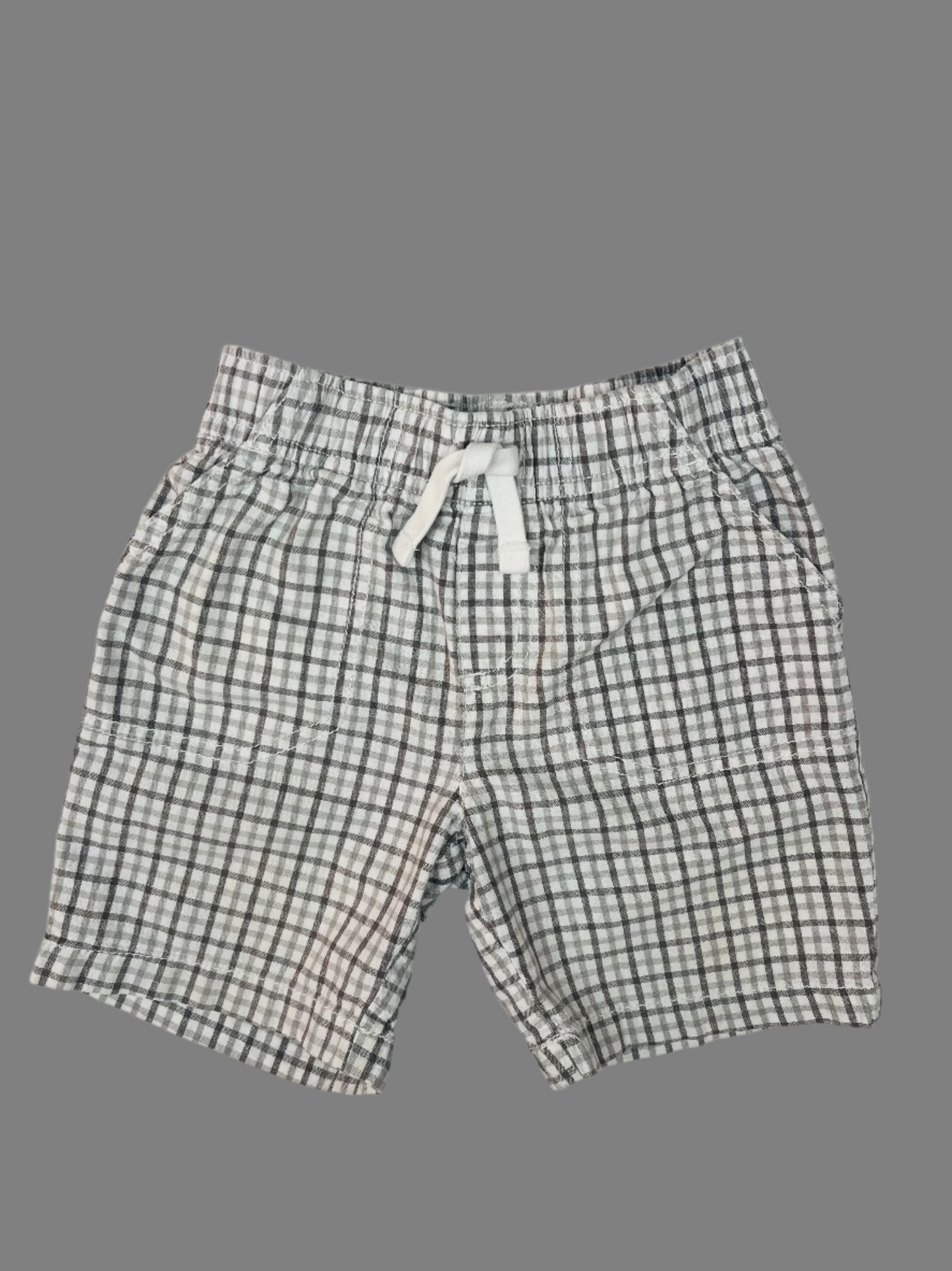 Jumping Bean Grey Plaid Shorts 3T