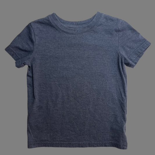 Cat & Jack Solid Navy Shirt 4T