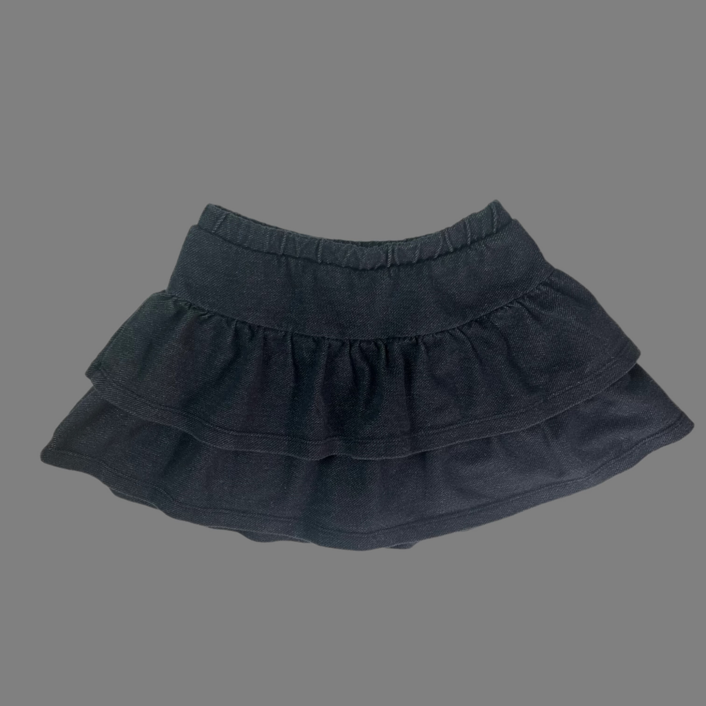Jumping Beans Black Ruffle Skort-5T