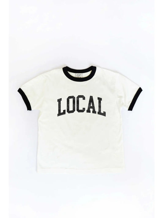LOCAL Toddler Unisex Ringer Top