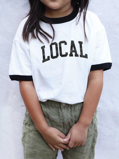 LOCAL Toddler Unisex Ringer Top