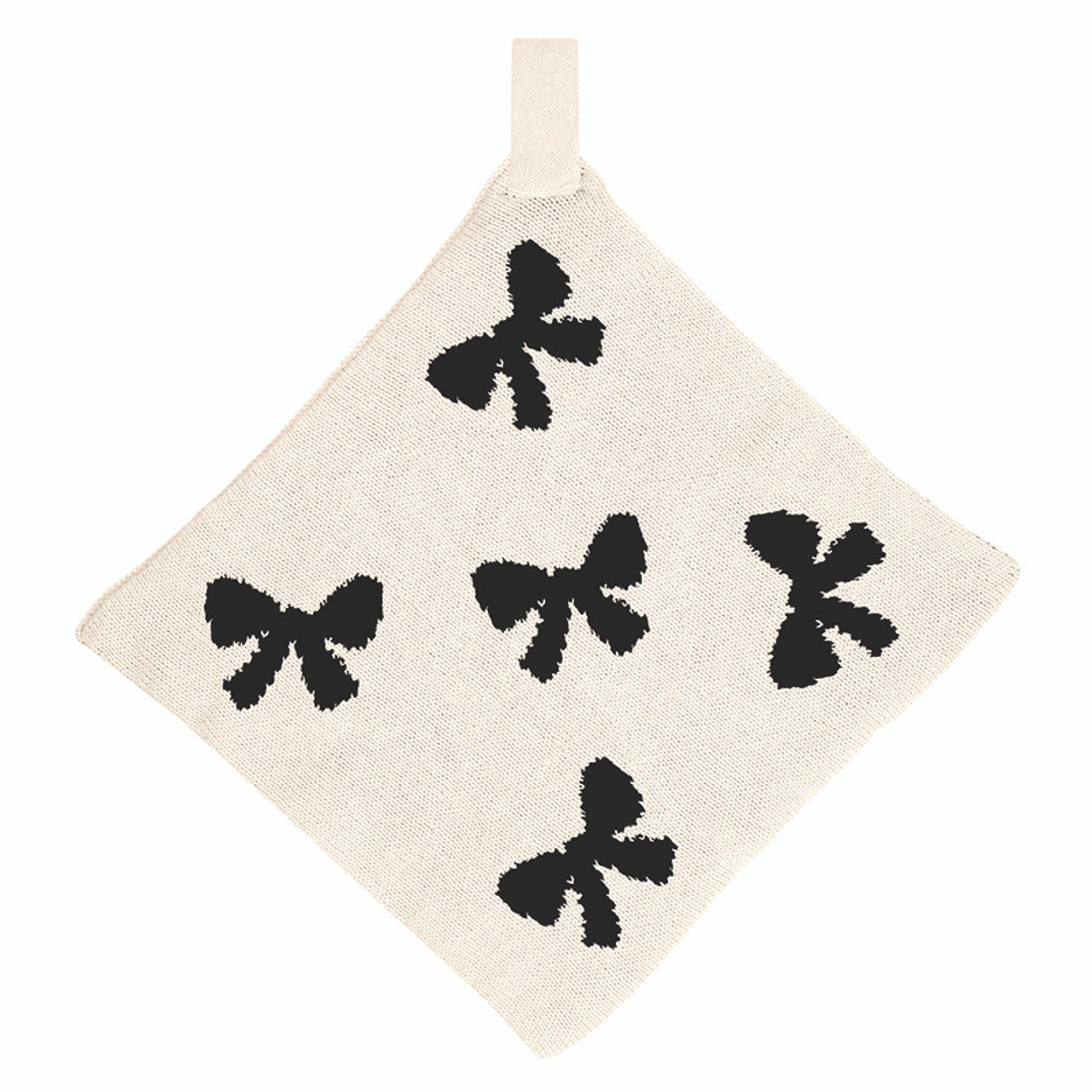 Plush Pacifier Blankie - Bow