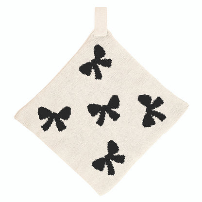 Plush Pacifier Blankie - Bow