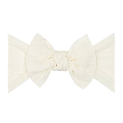 Baby Bling® Knot soft headband: Hot pink