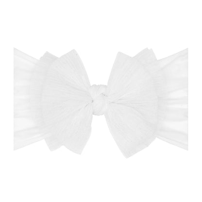 Baby Bling® Tulle headband with tulle bow: Cherry