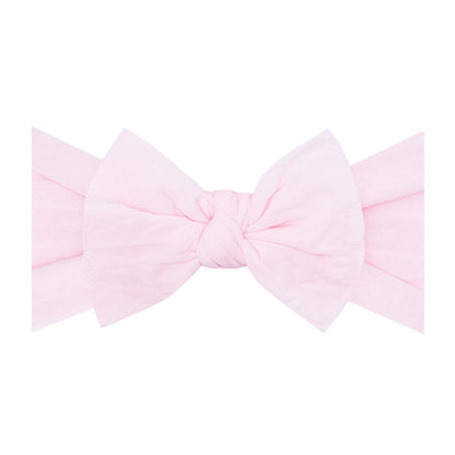 Baby Bling® Knot soft headband: Hot pink
