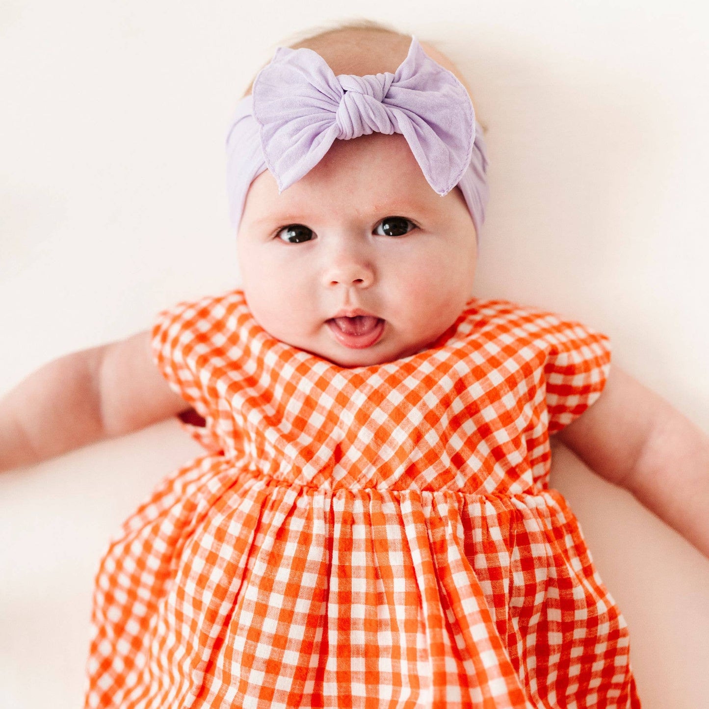 Baby Bling® Knot soft headband: Hot pink