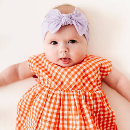 Baby Bling® Knot soft headband: Hot pink