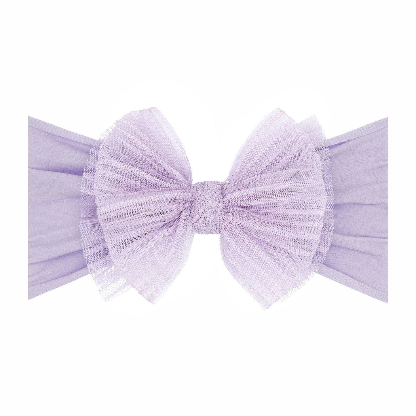 Baby Bling® Tulle headband with tulle bow:  Black