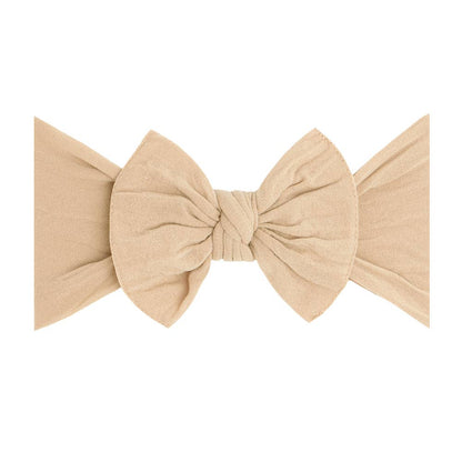 Baby Bling® Knot soft headband: Hot pink