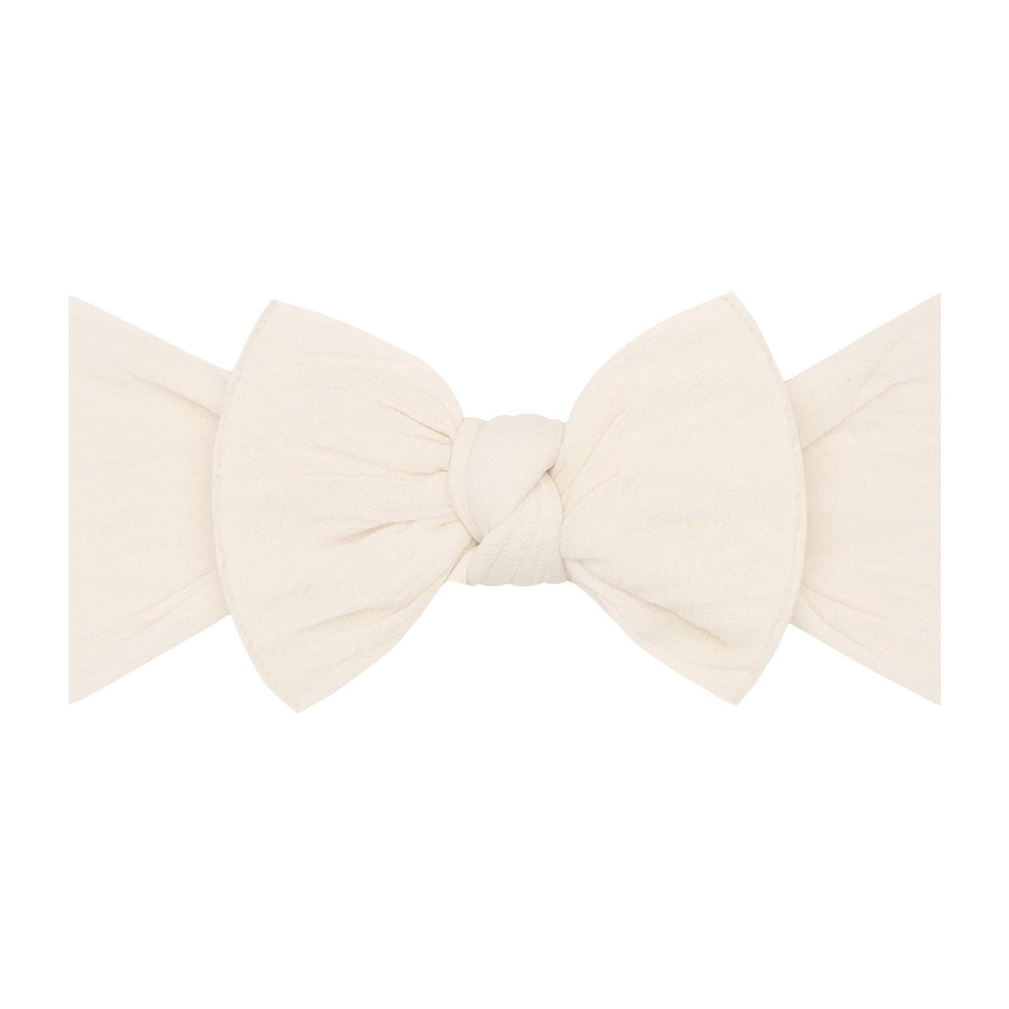 Baby Bling® Knot soft headband: Hot pink